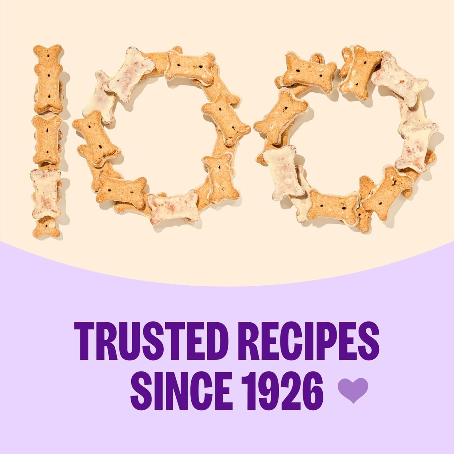 Wellness Classic P-Nuttier Dog Biscuits, Natural Training Treats, Peanut Butter Flavor, Large Size, 6 Lb Box