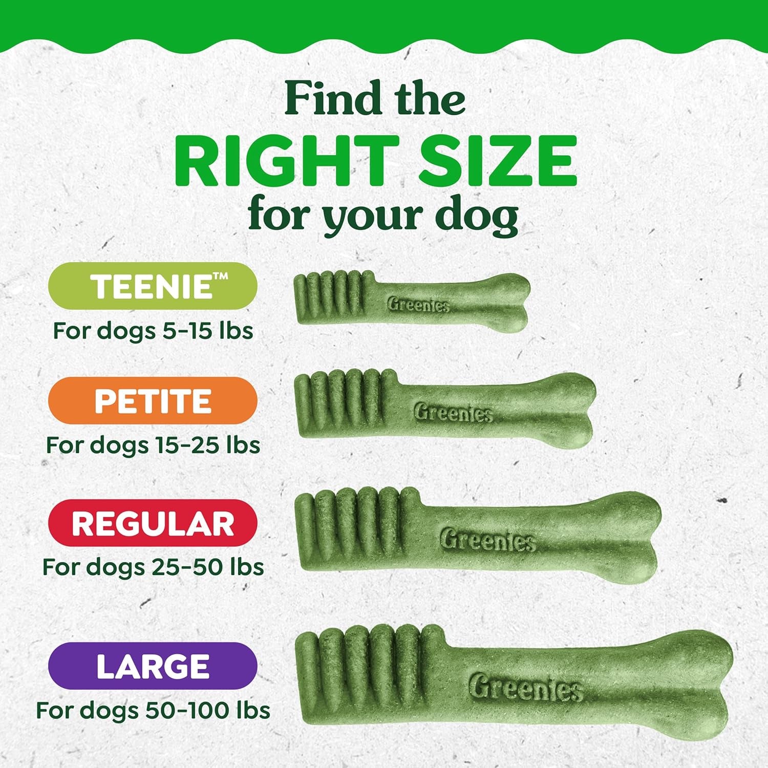 Greenies Veterinarian-Recommended Adult Natural Dental Dog Treats Large Size, Dog Dental Chews, Original Flavor, 54 Oz. Pack, 34 Count